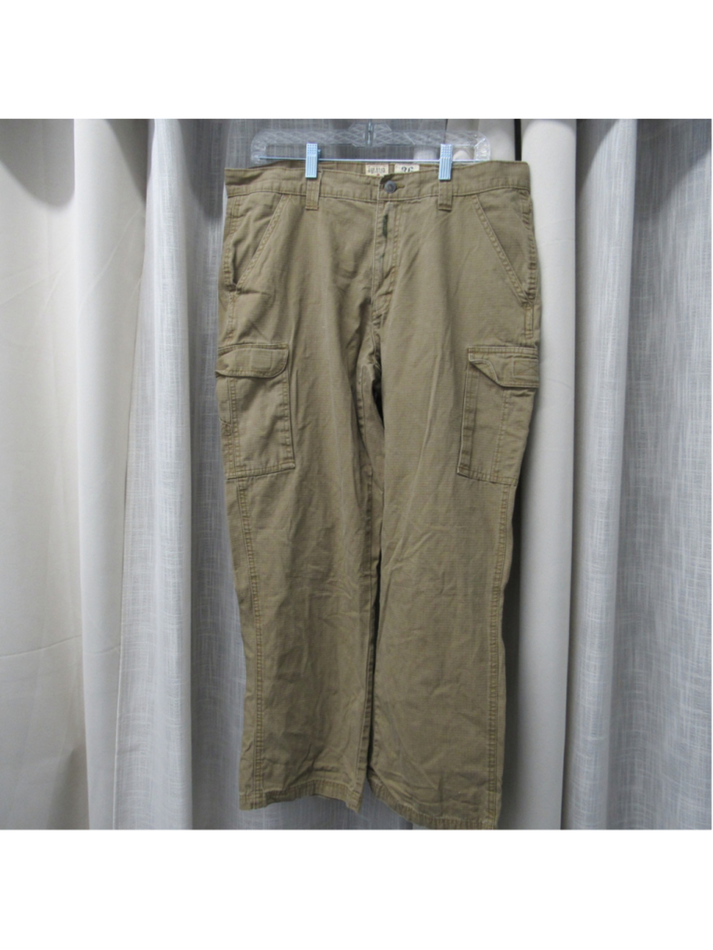 RedHead Men's Tan Cargo Pants 36x30 Cotton Utility Outdoor Workwear Gorp